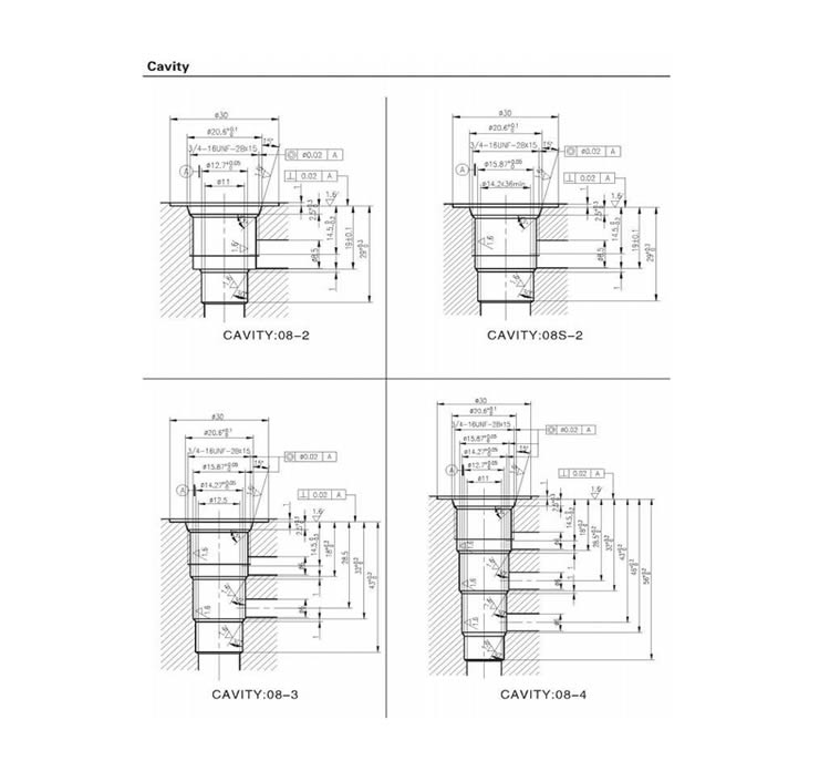 Cavity 08-2 08-3 08-4