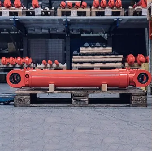 hydraulic cylinder on cart